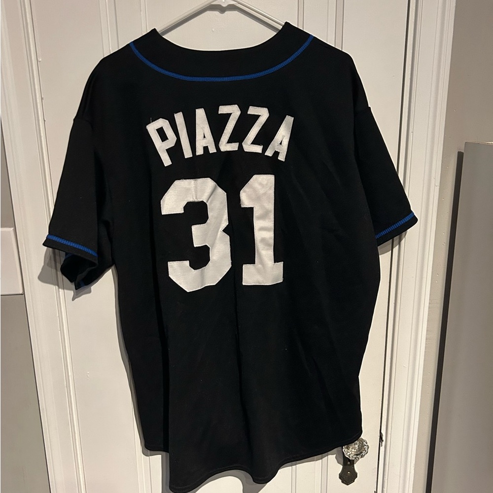 Vintage Mike Piazza Mets jersey - Picture 2 of 9